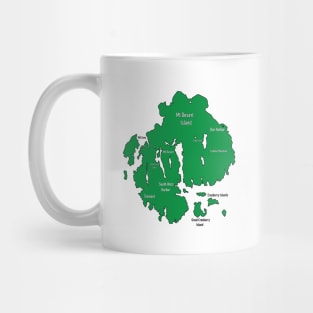 Bar Harbor Map Mug